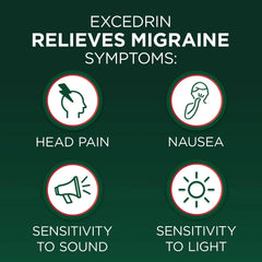 Excedrin Acetaminophen Migraine Caplets - 24ct