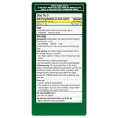 Excedrin Tension Head Ache Pain Reliever Caplets - Acetaminophen - 100ct