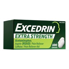 Excedrin Extra Strength Pain Reliever Caplets - Acetaminophen/Aspirin (NSAID)